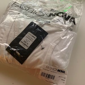 Fashion Nova Divine Basic Tank Body Suit NWT